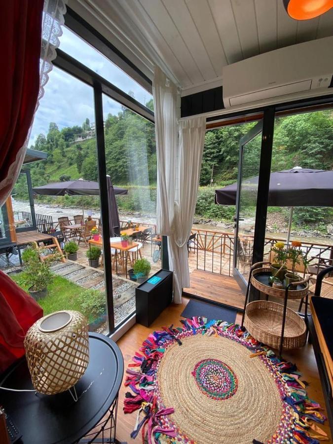 Hotel Vagona Tiny House Rize Esterno foto